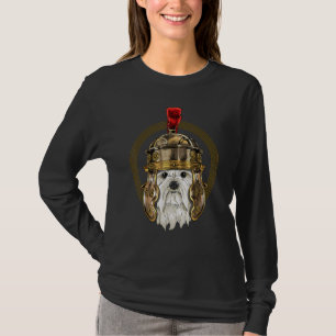 T-shirt Centurion Maltese Ancien Rome Empire Romain Chiot