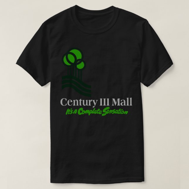 T-shirt Century III Mall West Mifflin Pennsylvanie C3 7 (Design devant)
