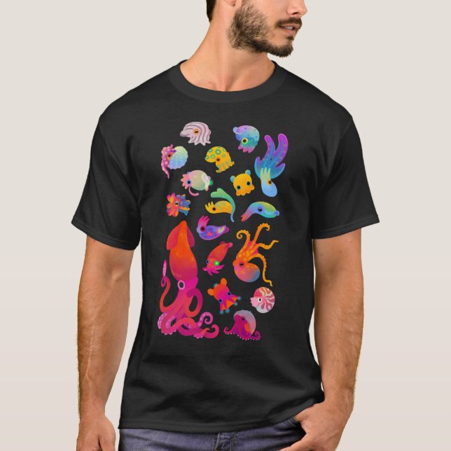 T-shirt Céphalopode (Devant)
