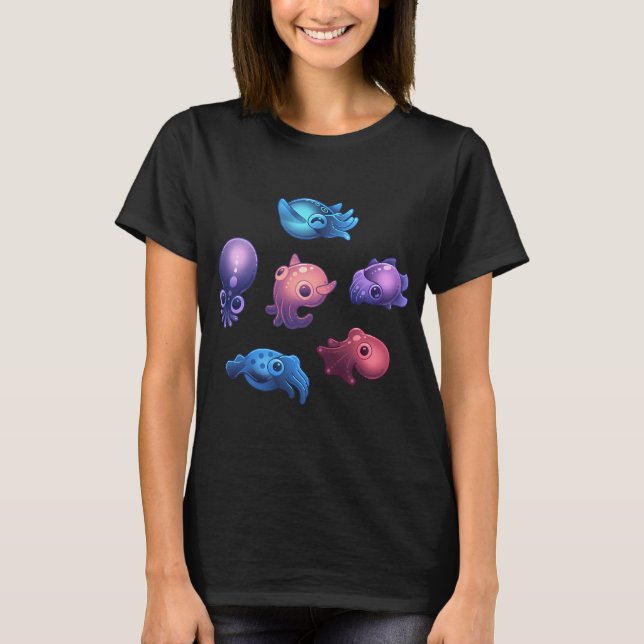 T-shirt Céphalopodes (Devant)