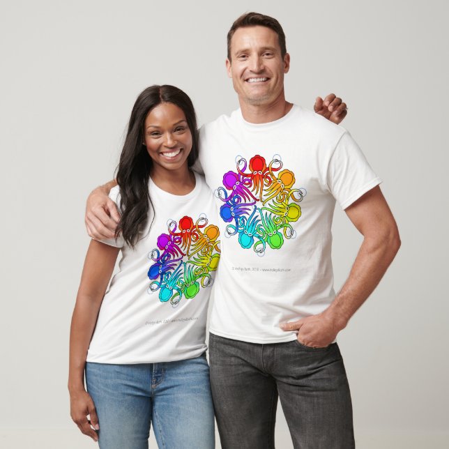 T-shirt CephNet (TM) White Tee (Unisexe)