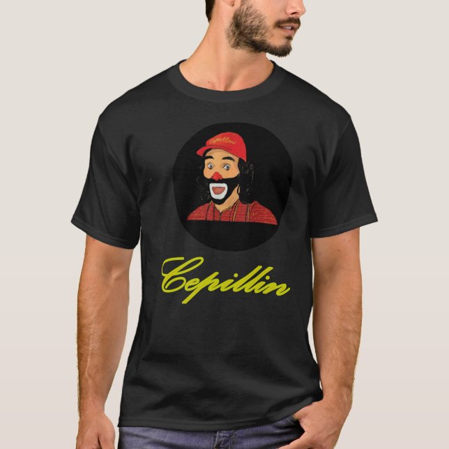 T-shirt Cepillin Clown RIP Chemise Mort Cancer Fallece el  (Devant)