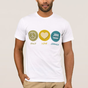 T-shirt Céramique d'amour de paix