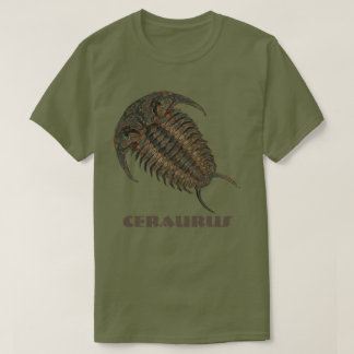 T-shirt Ceraurus Fossil Trilobite