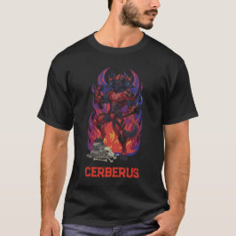 T-shirt Cerberus Hell Guardian - Mythology Art