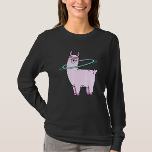 T-shirt Cerceau de danse de fitness Alpaca