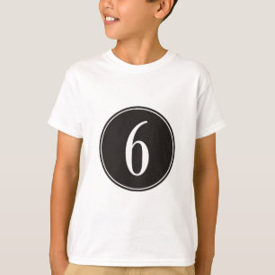 T-shirt Cercle #6 noir