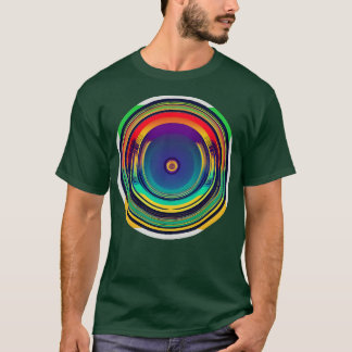 T-shirt cercle coloré