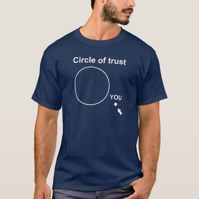 T-shirt Cercle de confiance (Devant)