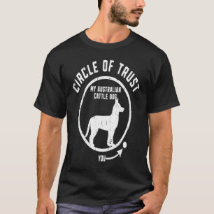 T-shirt Cercle de Confiance Mon chien de berger australien
