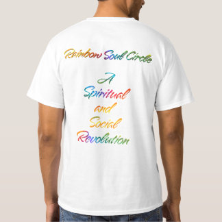 T-shirt Cercle de l'âme arc-en-ciel