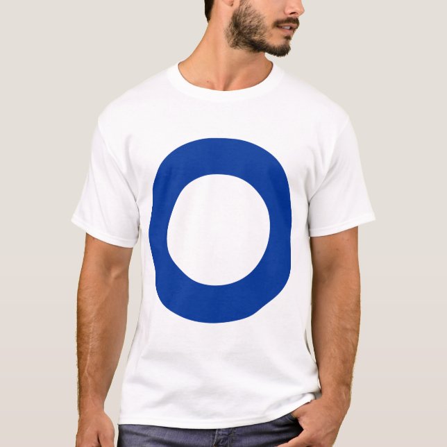 T-shirt Cercle de retenue - Couleurs (Devant)