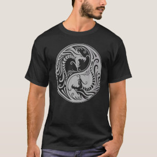 T-shirt Cercle du dragon Yin Yang