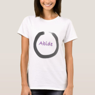 T-shirt Cercle Enso Bouddhiste Abide Zen