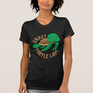 T-shirt cercle fou de dame de tortue
