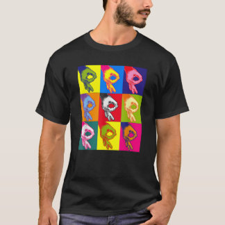 T-shirt Cercle G de vêtements artistiques insultants et am