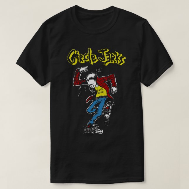 T-shirt Cercle Jerks - Classic Tour Chemise Design Premium (Design devant)