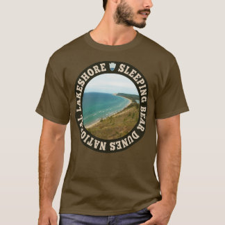 T-shirt Cercle Lakeshore national des dunes de l'ours