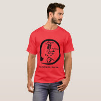 Cercle noir de zen d'enso • Kanji pour la patience