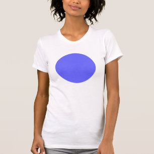 T-shirt Cercle simple - Bleu électrique