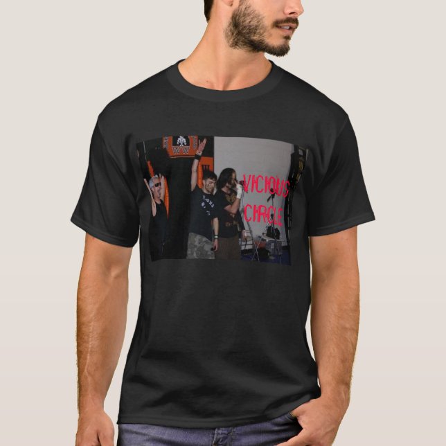 T-shirt Cercle vicieux v2, CERCLE VICIEUX (Devant)