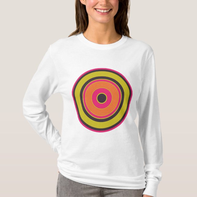 T-shirt Cercles colorés 06 (Devant)