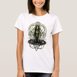 T-shirt Cercles de magie d'enchanteresse du peloton de