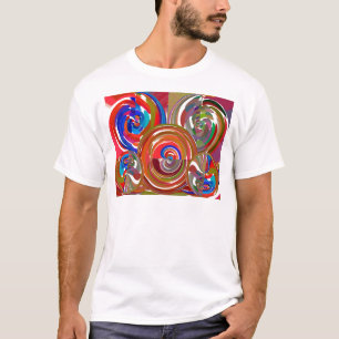 T-shirt Cercles de nettoyage Aura - Méditation Reiki Manda