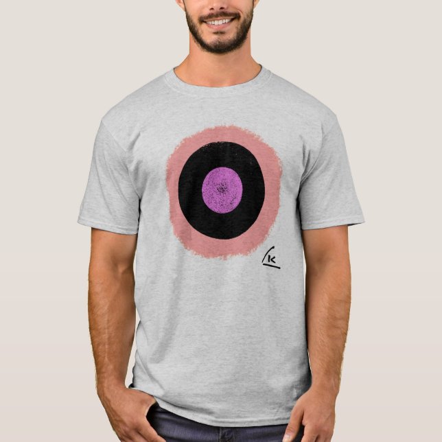 T-shirt Cercles par Wassily Kandinsky (Devant)