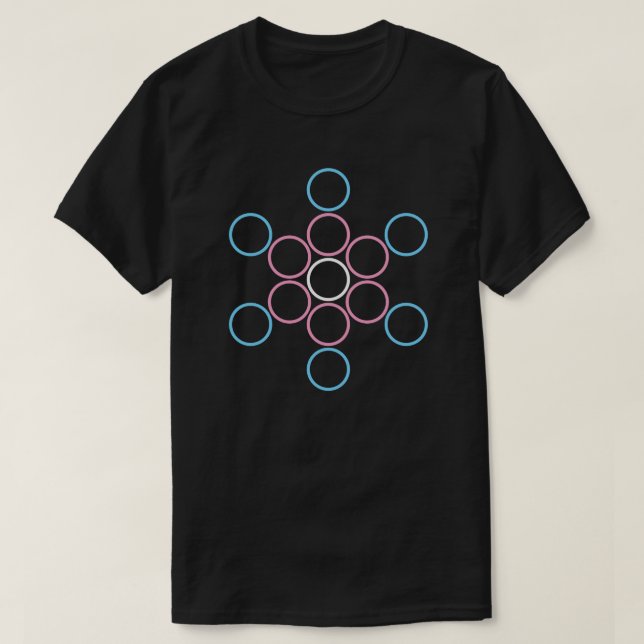 T-shirt cercles sacrés (Design devant)