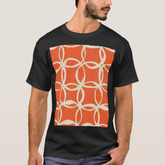 T-shirt Cercles Sketchy Design tendance sans couture