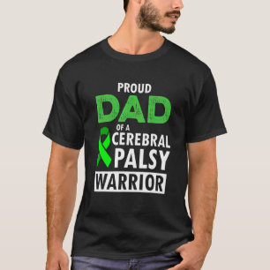 T-shirt Cérébral Palsy CP Sensibilisation Fier Guerrier Su
