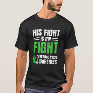 T-shirt Cérébral Palsy CP Sensibilisation Son Guerrier Sur