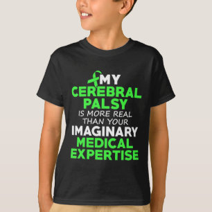 T-shirt Cérébral Palsy Cp Sensibilisation Véritable Surviv