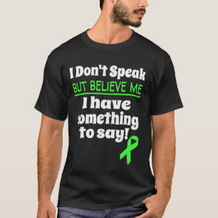 T-shirt Cérébrale de sensibilisation non verbale Dommage
