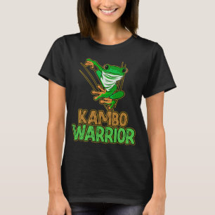 T-shirt Cérémonie de la grenouille Kambo Warrior Médecine 