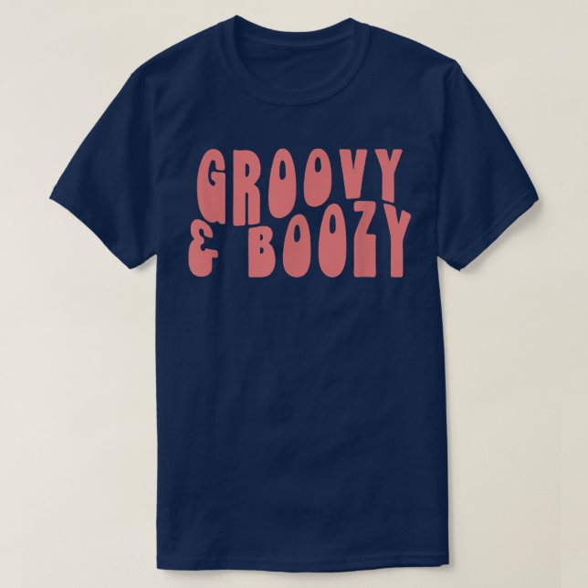 T-shirt Cérémonie de mariage Groovy Demoiselle d'honneur  (Design devant)