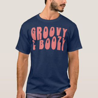T-shirt Cérémonie de mariage Groovy Demoiselle d'honneur 