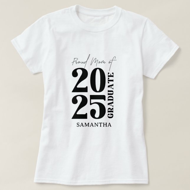 T-shirt Cérémonie de remise des diplômes de 2025 (Design devant)