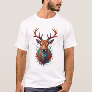 T-shirt Cerf