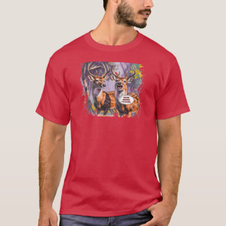 T-shirt Cerf à queue blanche
