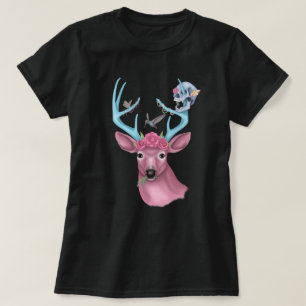 T-shirt Cerf chic