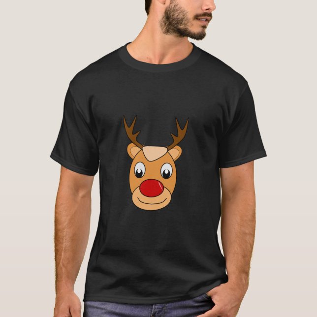 T-shirt Cerf de Noël (Devant)