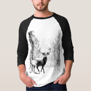T-shirt Cerf de Virginie vintage