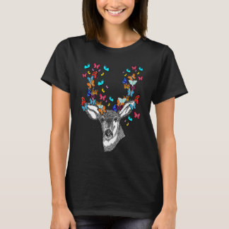 T-shirt Cerf vintage