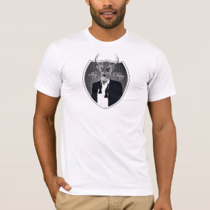 T-shirt Cerfs communs dans le smoking - séjour chic