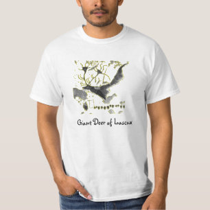 T-shirt Cerfs communs de géant de Lascaux