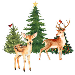 T-shirt Cerfs et arbres