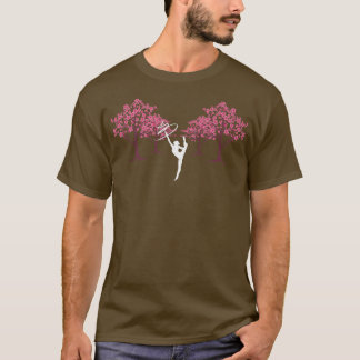 T-shirt Cerise Fleur Arbre Gymnastique Sport Sakura Acroba
