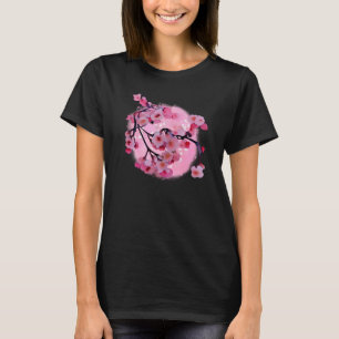 T-shirt Cerisier Fleur de Sakura Japonais